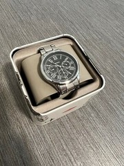 *NEW IN BOX* Fossil Mens Pierce Watch FS5679 Stainless Steel 21mm Band Width