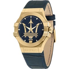 Maserati Potenza Gold Quartz Chronograph Date Watch R8851108035