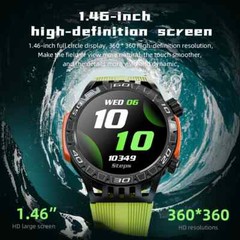 Multifunctional Smartwatch, Bluetooth Call, Compass, Sports Fitness Tracker