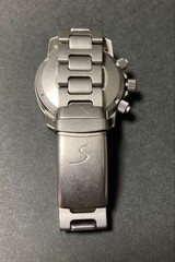 SINN 203 Ti Ar Automatic Diver Chronograph Titanium Black Dial
