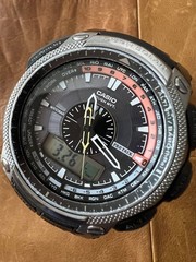 CASIO Pro Trek PRW-5000 Solar Quartz Water-Resistant Men’s Wristwatch Used JAPAN