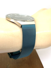 Bering Men’s Watch 18740-808 Quartz Green Dial Mesh Stainless Steel 40mm