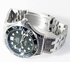 NEW Omega Seamaster Diver 300M “Seaweed” Green Dial Watch 210.30.42.20.10.001