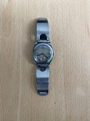 Rare 1930s Men’s Omega 15 Jewels Swiss Made Mechanical Cushion 30mm Watch