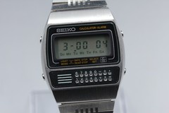 Vintage [Exc+5] Seiko Calculator-Alarm C359-5000 Digital LCD Quartz Men’s Watch