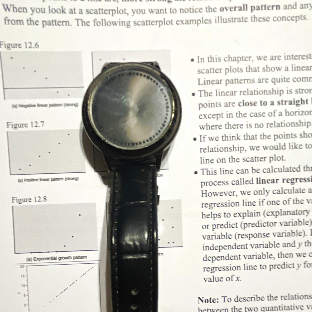 Analog Round Silver Dial & Case Wristwatch, Black Two-Piece Strap Buckle