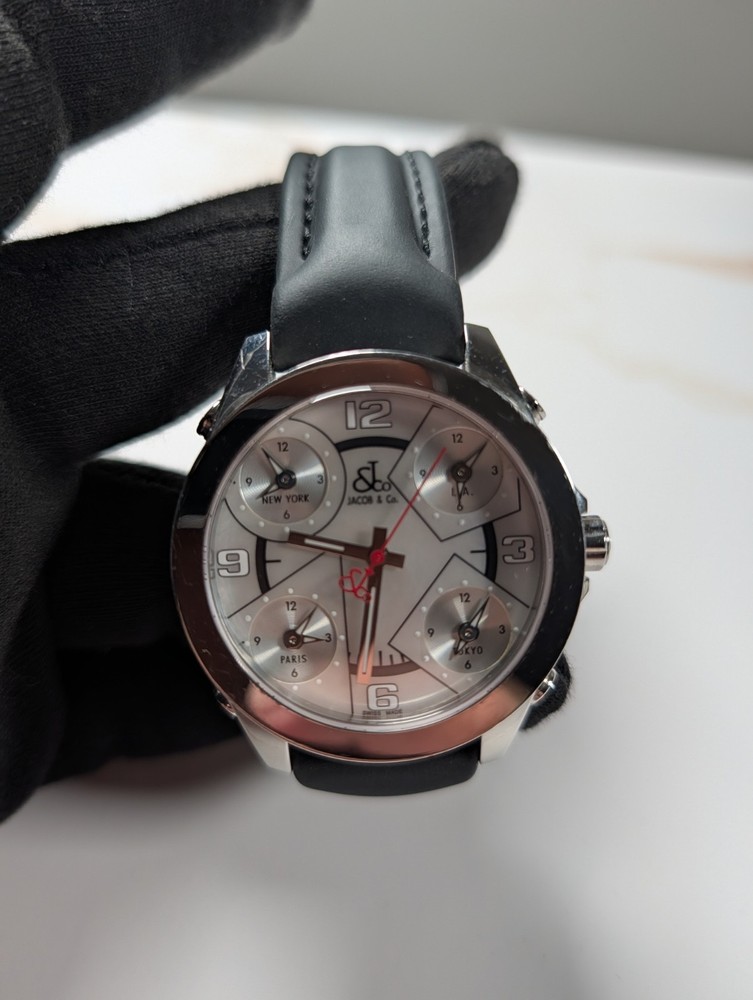 jacob & co 5 time zone watch