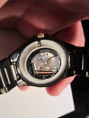 JULES JURGENSEN MONTH DAY WATCH FITS 8 1/2″ WRIST NOT WORKING LOOSE CAP BA-20