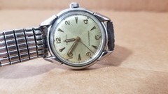 VTG Benrus Shock Absorber Wind-up watch Scratches on glass, ingraved Working VGC