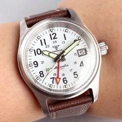 Pilot Watches NH34A Automatic Men Watch GMT 200m Waterproof Sapphire Glass 36mm