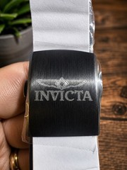 Invicta 50863 Speedway Men’s 46.5mm Black SS Bracelet Quartz Chrono Date 100m