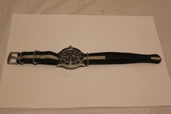 Swiss Glycine Combat Automatic Sub 20ATM Men 24hr Military 42mm Watch GL0083 J55