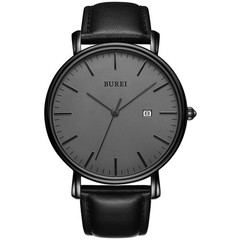 Reloj Analogico Minimalista De Acero Inoxidable Impermeable Para Hombre