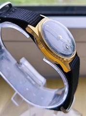 VINTAGE KIENZLE MARKANT ANTIMAGNETIC GERMAN MEN’S WRIST Watch Black Dial