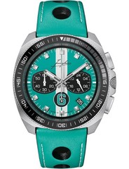 Junghans 1972 Chronoscope Sports Edition 43.3mm Turquoise Watch 41/4550.00