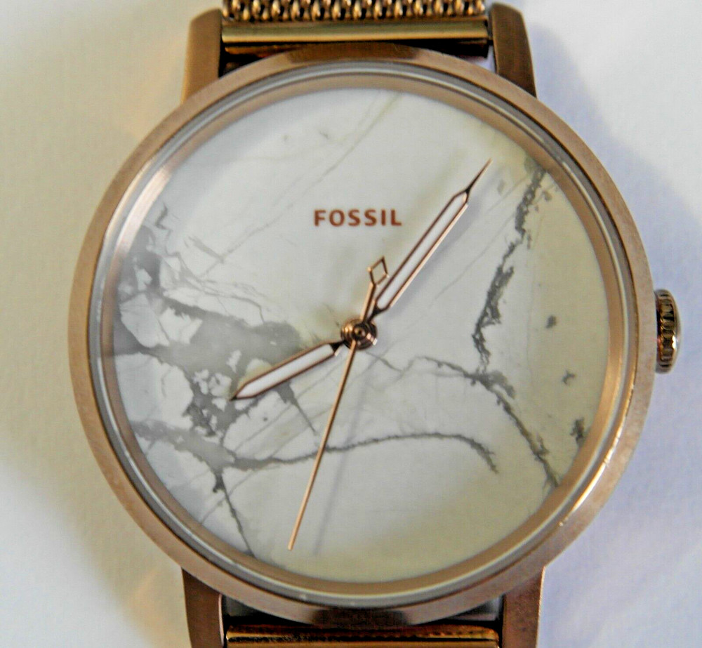 FOSSIL ES4404 Quartz All SS Unisex Wristwatch