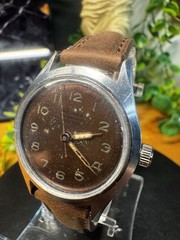 Rare Vintage Heloisa Mechanical Swiss Made Tropical Dial Mens Watch