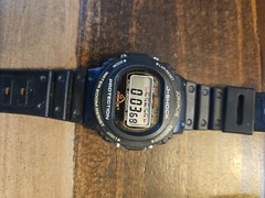 Vintage JORDACHE J-SHOCK Digital Watch – New Battery – Rare 200M Square Case