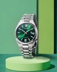 Citizen Tsuyosa NJ0200-50X Automatic Sapphire Green Dial Stainless Steel