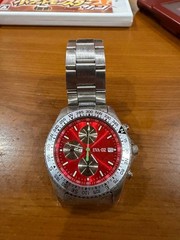 CITIZEN Evangelion Collaboration Chronograph Watch Asuka Langley Model Japan