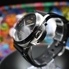 Panerai Luminor 1950 Marina PAM01312 PAM 1312 Full Set B&P Extra Straps 44m