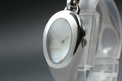 [Near MINT] Gucci 103 21mm Horsebit Floral Teardrop 2P Bangle Qz Women’s Watch