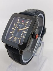Michele Deco Sport Blackout MWW06K000012 Women’s 34mm Swiss Quartz Watch NEWBATT