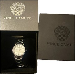 Vince Camuto Quartz Ladies Watch. New Open Box. Stainless Steel. with case