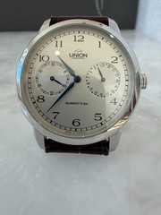 Union Glashütte Julius Bergter Calendar Steel Limited Edition, Mint Full Set