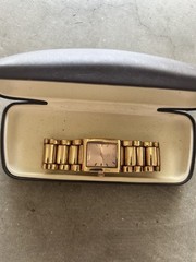 Rose Gold Tone Anne Klein Watch With Case