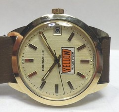 70’s Antique CARAVELLE Watch Novelty rare