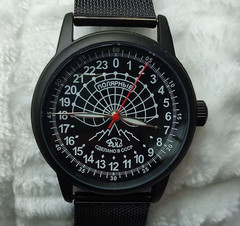Raketa 24 Hour Automatic Polar Antarctica Vintage Rare Wristwatch Mechanical
