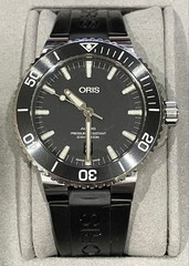 Oris Aquis Date Wristwatch Watch Automatic 0173377304135‐0742464EB Arm 18cm r#