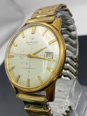 Seiko 15022E Self Data 24J Automatic Watch 1962 Used SA702