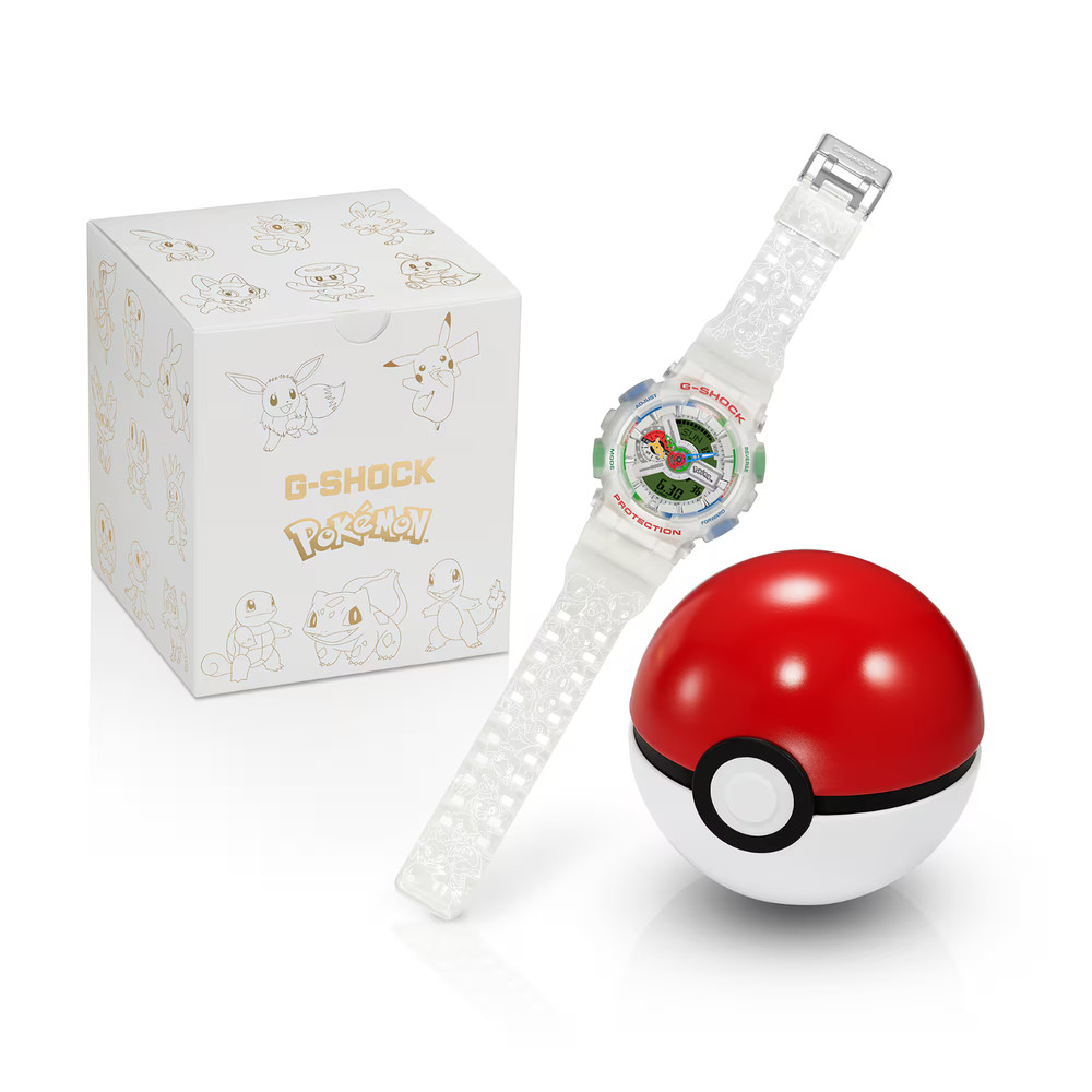 PRESALE: Casio G-Shock X Pokémon Watch GA110PKM-7A – BRAND NEW