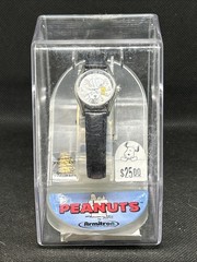 Ladies Armitron Peanuts Snoopy and Woodstock Watch Box Receipt Collectable