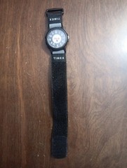 TIMEX Steelers Watch With Adjustable Hook and Loop Band NFL, works&Looks Great