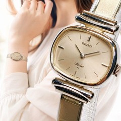 Seiko Socie 11-5020 1977 Manual Wind Gold Dial Ladies Watch