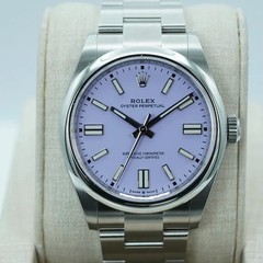 New 2026 Rolex Oyster Perpetual 41mm Lavender, Stainless Steel Reference 134300