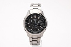 CASIO OCEANUS OCW M700 Radio Solar Chronograph Titanium Black Dial Men’s Watch F