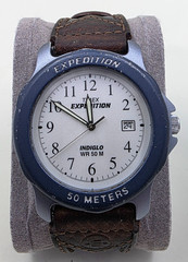 Vintage May 1999 Timex Expedition Indiglo Watch WR 50M- New Battery, Works Great