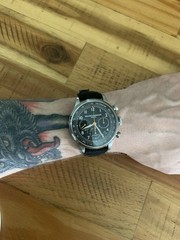 Baume & Mercier Capeland Auto Chronograph Tachymeter Date Black Dial 44mm