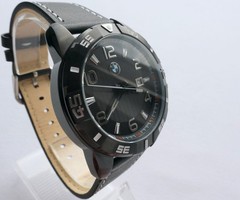 BMW Classic Collection Driver Pilot Design Sport Car Accessory Swiss Movt Watch