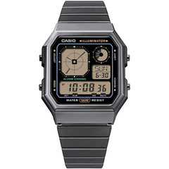 Casio Classic A130WEGG-1AJF Quartz Black Dial 33.9 mm Watch