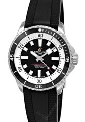 BREITLING Superocean Automatic 42MM Black Rubber Men’s Watch A17375211B1S1