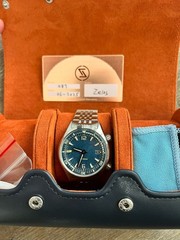 Zelos Helmsman SS Crystal Ti 40mm