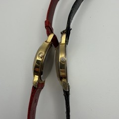 Vintage Betty Boop Character Wristwatch A Lot Of Two Red Black Quartz Untested