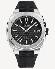 Alpina Men’s Alpiner Extreme Automatic Date Black Rubber Watch 41MM AL-525B4AE6
