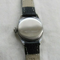 ESKA VINT SCREWBACK WP AS 1180 17J MAN WIND BEAUTIFUL 2 TONE ROMAN DIAL WOMENS