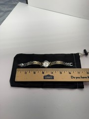 COACH WOMEN’S MADISON FASHION BRACELET WATCH IN SILVER WITH GOLD ACCENTS